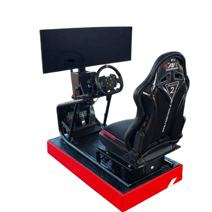 Основной стенд RaceRoom в клубе